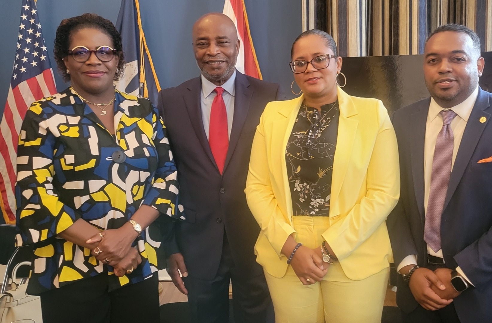 Haiti delegation group, New Orleans