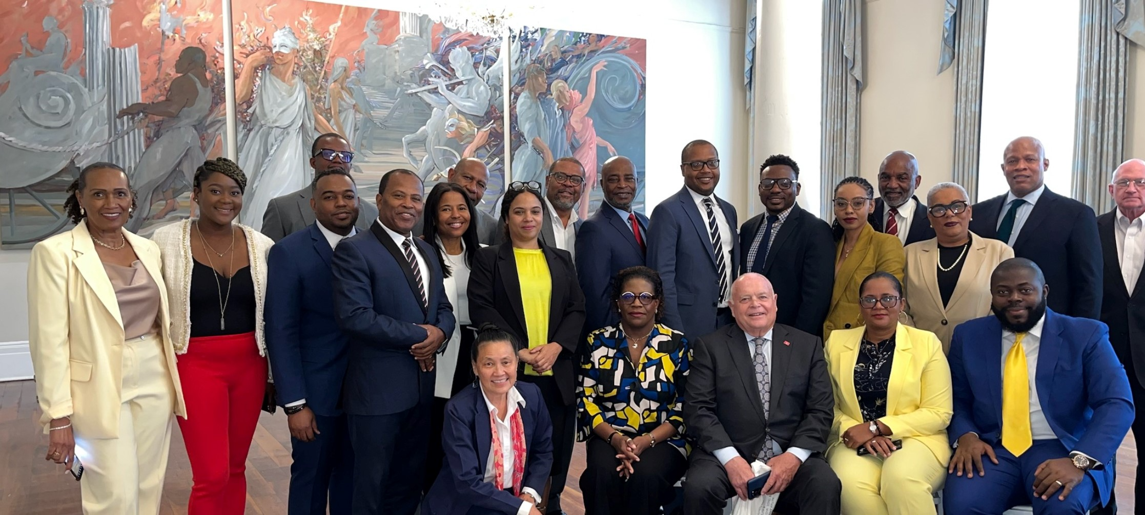 Haiti delegation meeting, New Orleans