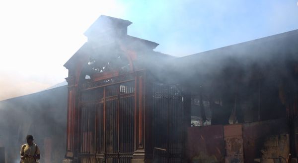 Marché Cluny fire, January 2026