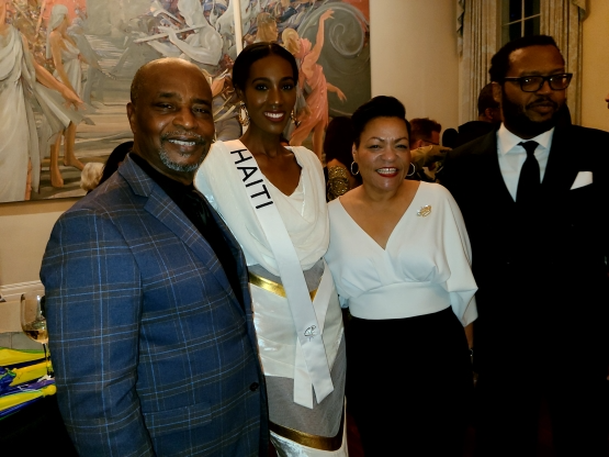Miss Universe Haiti visits city hall, New Orleans
