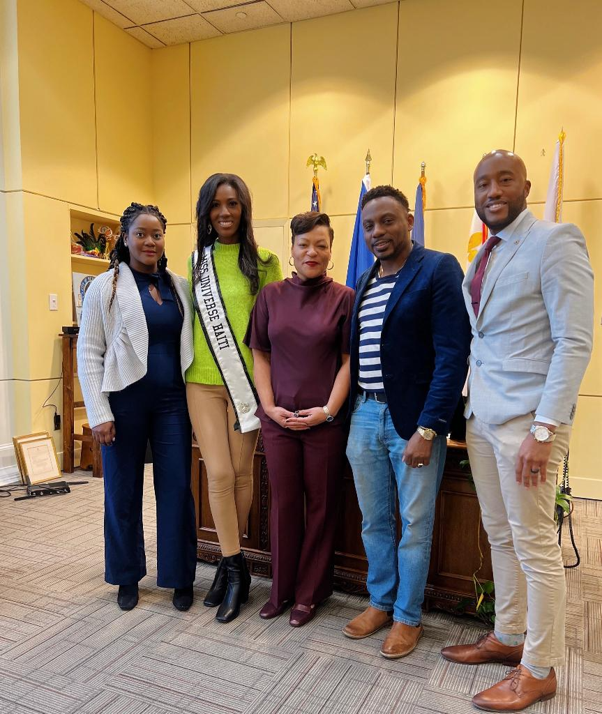 Miss Universe Haiti community event, New Orleans